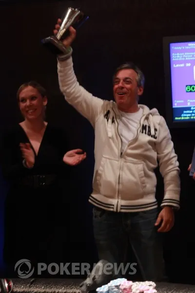 Lucien Cohen, premier champion français de l'EPT Deauville 109