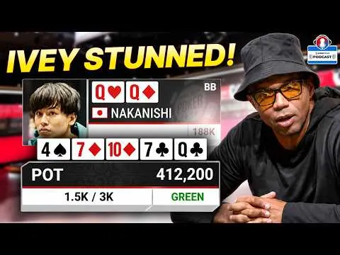 Phil Ivey Somehow Survives This INSANE Poker Hand | PokerNews Podcast #969