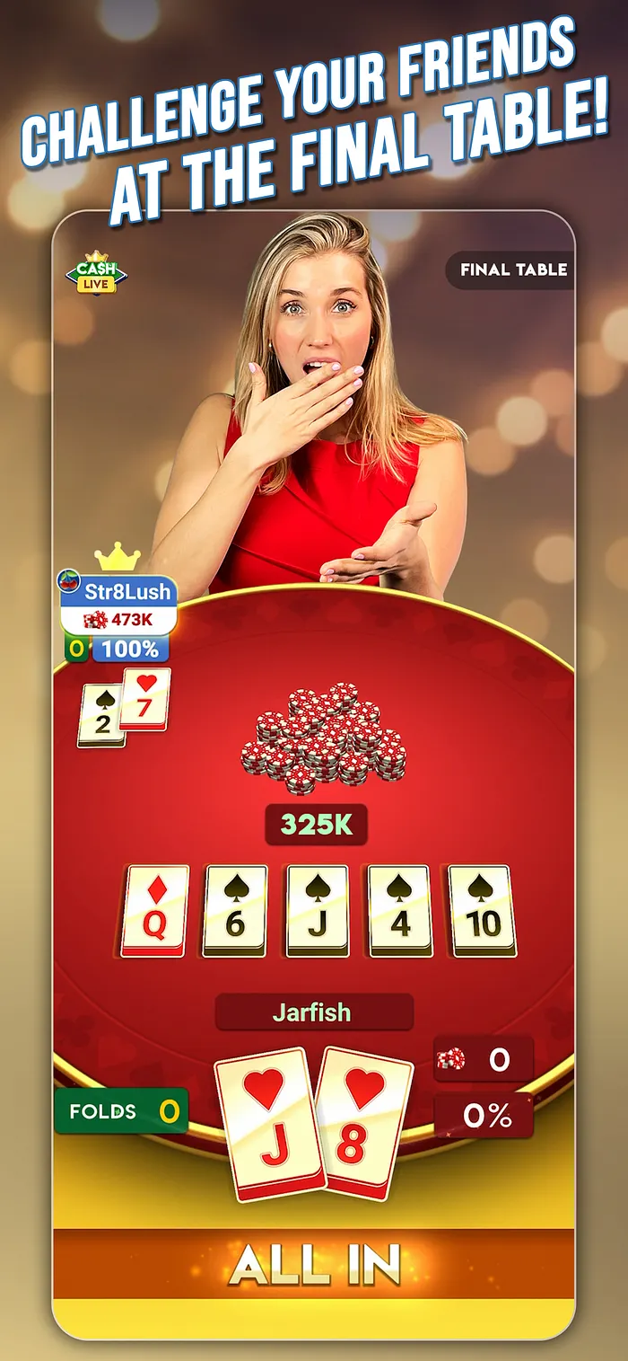Cash Live Poker