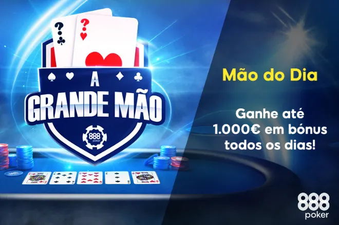 Promoção 'Mão do Dia' da 888poker