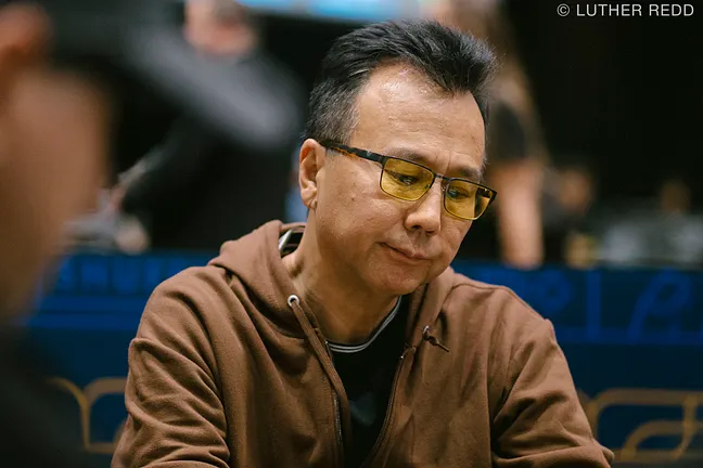 Brett Lim is in second place for the final day