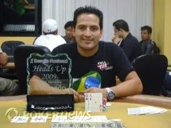Leandro "Brasa" Pimentel, Campeão do Primeiro Desafio Nacional De Heads-Up
