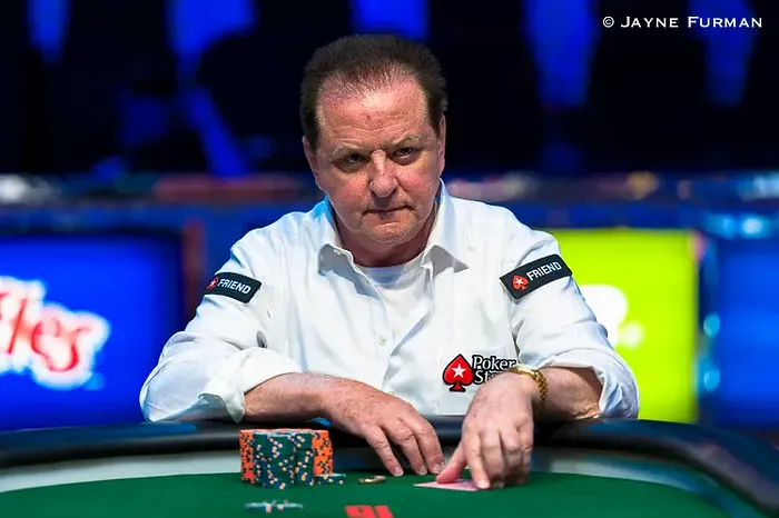 Neuville at the 2015 WSOP Main Event Final Table