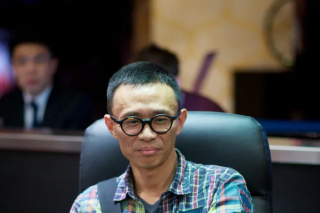 Who they're all chasing! Day 1a chip leader, Bo "Box" Xie
