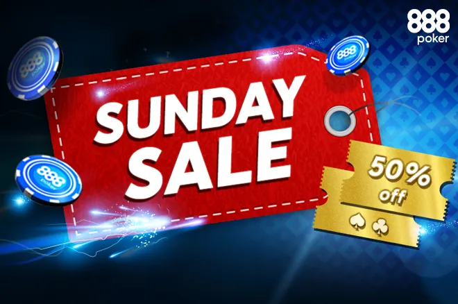 Sunday Sale do 888poker