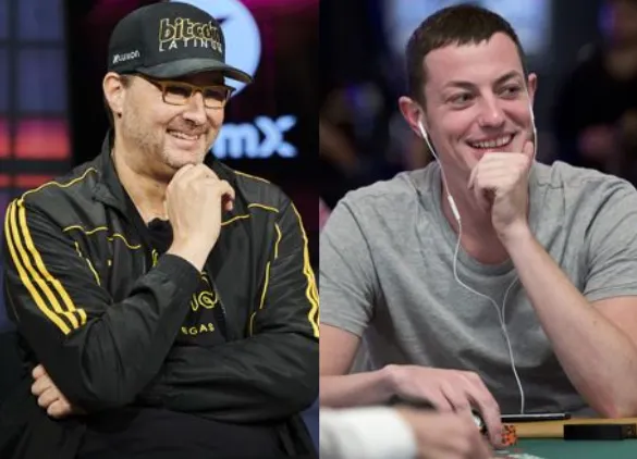 Phil Hellmuth and Tom Dwan