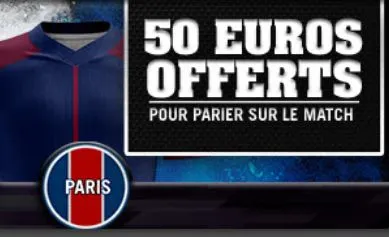 Winamax : Jusqu'à 50€ de paris gratuits sur #RealPSG 0001