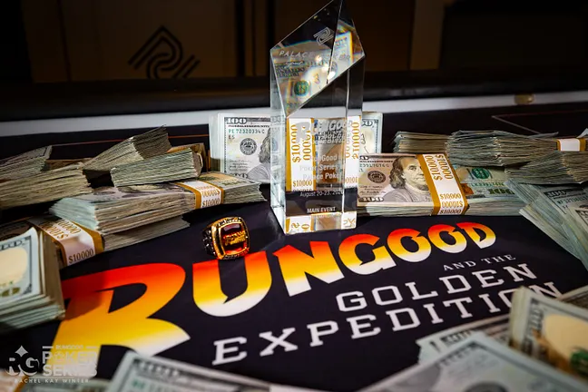Palace Poker - Main Event Trophy and Ring