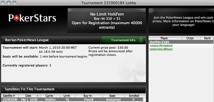 Hoje é Dia de Iberian PokerNews League na PokerStars! 101