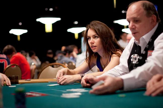 Liv Boeree from Event #12: $1500 Triple Chance No Limit Hold'em.