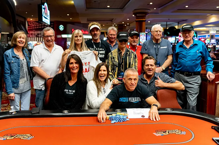 Buddy Frezza and the rest of the ClubWPT qualifiers had fun in Vegas last week.