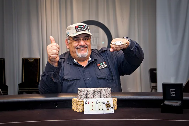 Roger Hairabedian wins Event 3 5,300 Pot-Limit Omaha