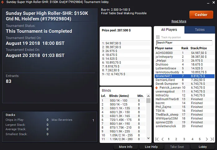 Mais de ,000 para João "Naza114" Vieira nas Mesas de Poker Online 102