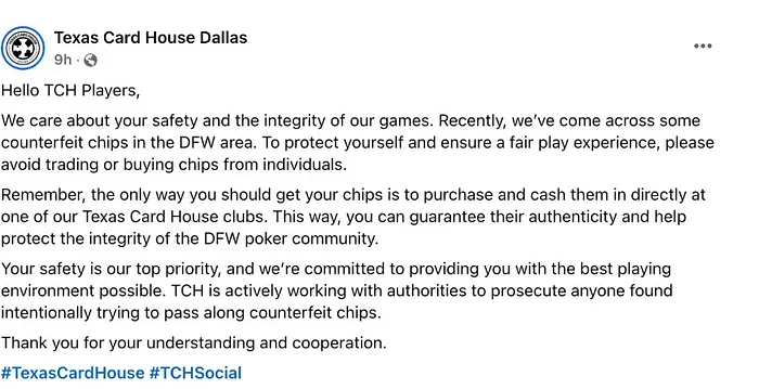 Texas Card House Dallas