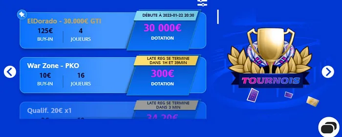 Parions Sport Poker