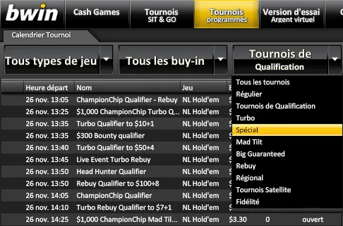 Bwin Poker Battle Of The Forums : tournoi par équipe à 60.000$ 101