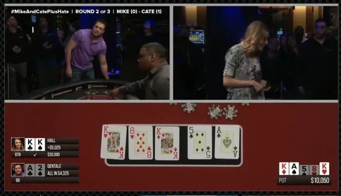 Cate Hall Overwhelmingly Defeats Mike Dentale in Grudge Match 102