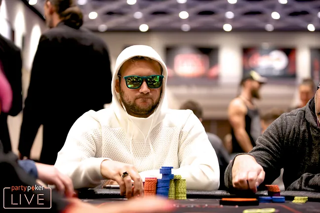 Calvin Anderson, pictured in the $25,500 MILLIONS World
