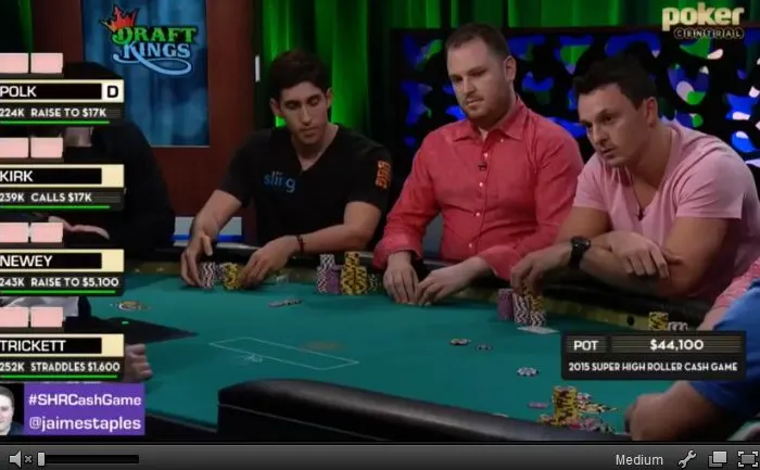 Super High Roller Cash Game : le streaming avec JR Bellande, Antonio Esfandiari, Sam Trickett, Scott Seiver, Daniel Colman, Phil Ivey... 0001