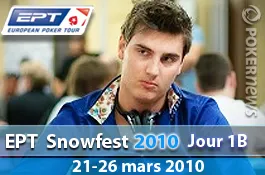 Dimanche 21 mars, le Jour 1B de l'EPT Snowfest a a donné au Hollandais [Removed:39] l'occasion d'intégrer le top 5 général.
