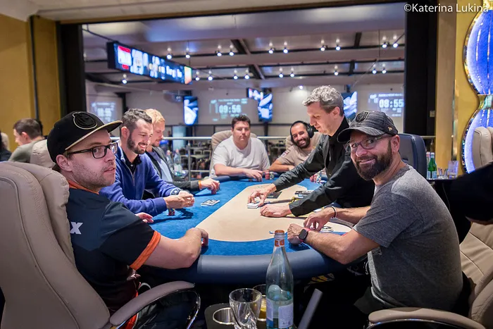 Daniel Negreanu, Robert Campbell and Shaun Deeb