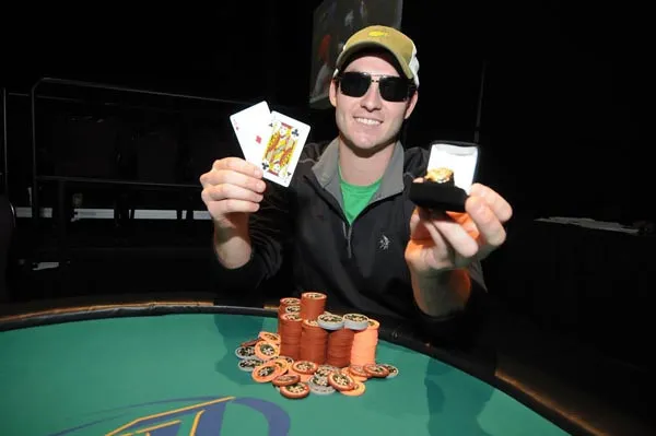 Mcilvain was disqualfied from the WSOP Circuit Harrah's Tunica Main Event (Photo courtesy of WSOP)