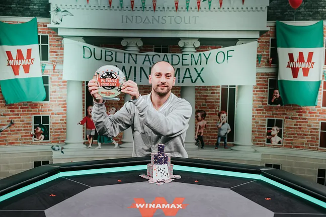 Winamax Poker Open Dublin Main Event Champion Philippe Guillou