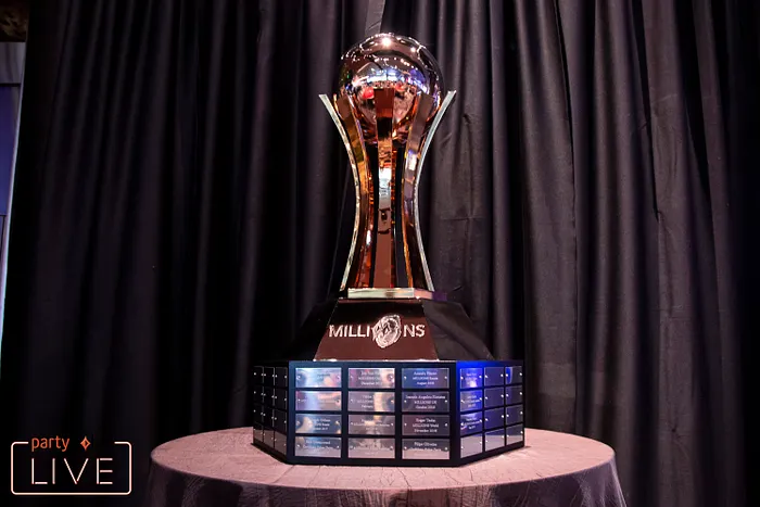 partypoker MILLIONS Trophy