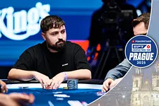 Diogo Moreira no Main Event do EPT Praga 2025