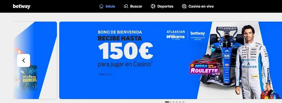 Bono de Betway.es