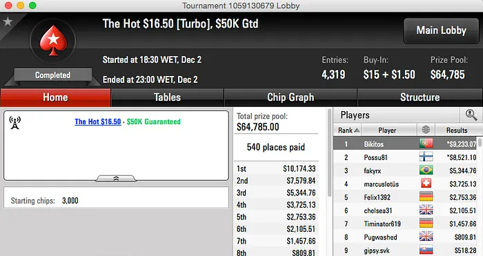 António Palma, Bikitos e PaSSoDesisTo em Grande Na PokerStars 102