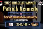 Patrick "Muddington" Kennedy Wins First WSOP Bracelet & $245,448 in Event #45: $840 Bounty NLHE