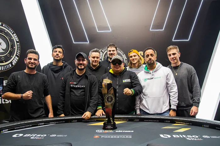 Mesa final do Main Event do BSOP Millions