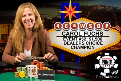 WSOP : Carol Fuchs ouvre le compteur des femmes, Gerasimova domine le Ladies 0001