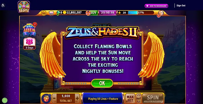 Zeus & Hades II Bonuses