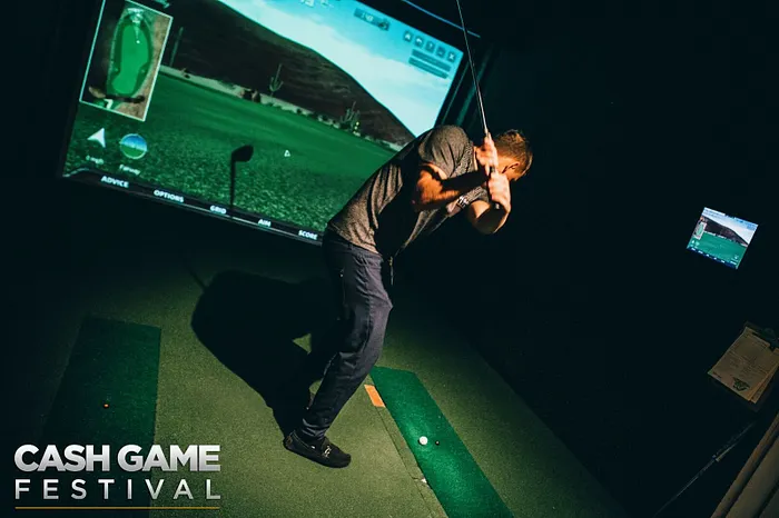Cash Game Festival London Simulated Golf