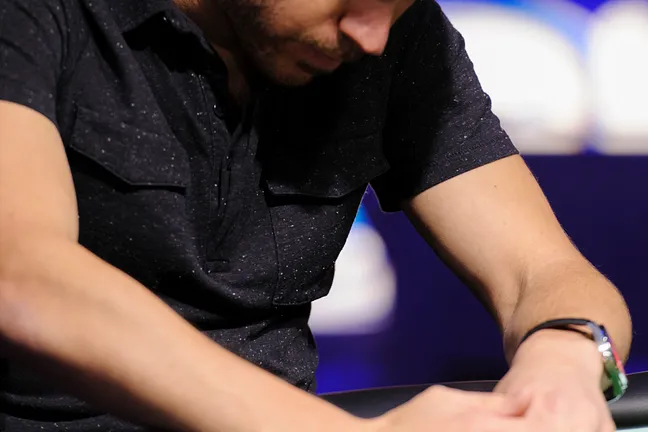 Mark Radoja (Seen Here Competing in Event #16, the Scene of his Recent Bracelet Win)