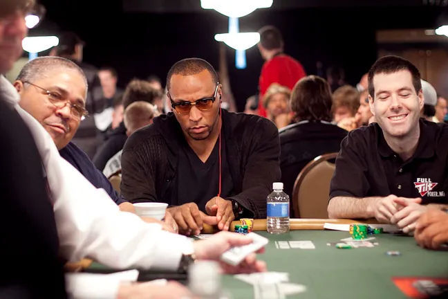 He isn't on NBA Jam, but a WSOP bracelet would be just as good!