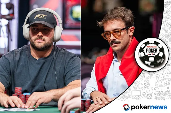 João Simão e Yuri Martins na WSOP 2024