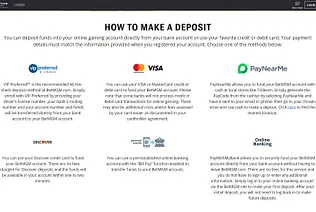 BetMGM Casino has clear instructions for everyone who is wondering how to make a deposit