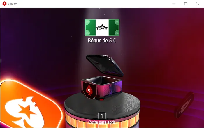 Prémio cofre PokerStars Streak
