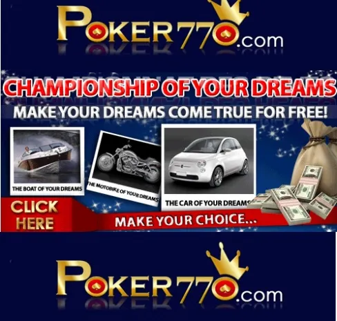 Jogue o campeonato dos Seus Sonhos – Poker770 0001