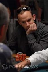 Dia 2 chip leader Aaron Coulthard