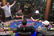 Trash Talker Loses Two Bullets First Two Hands Going All In Blind on Hustler Casino Live