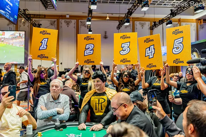 Phil Hellmuth Entrance