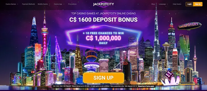 JackpotCity Casino Canada