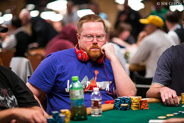 Jason Johnson is our chip leader for day 2