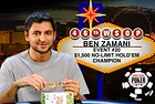 Ben Zamani Finds Redemption in the $1,500 No-Limit Hold'em