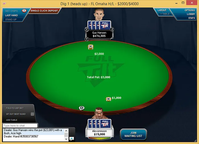 Poker High Stakes : Gus Hansen prend 528.093$ au Français Alexandre Luneau 101