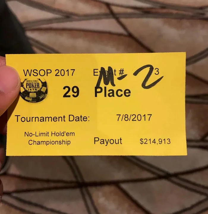 PN Blog: My Journey to 29th Place in the WSOP Main Event 112